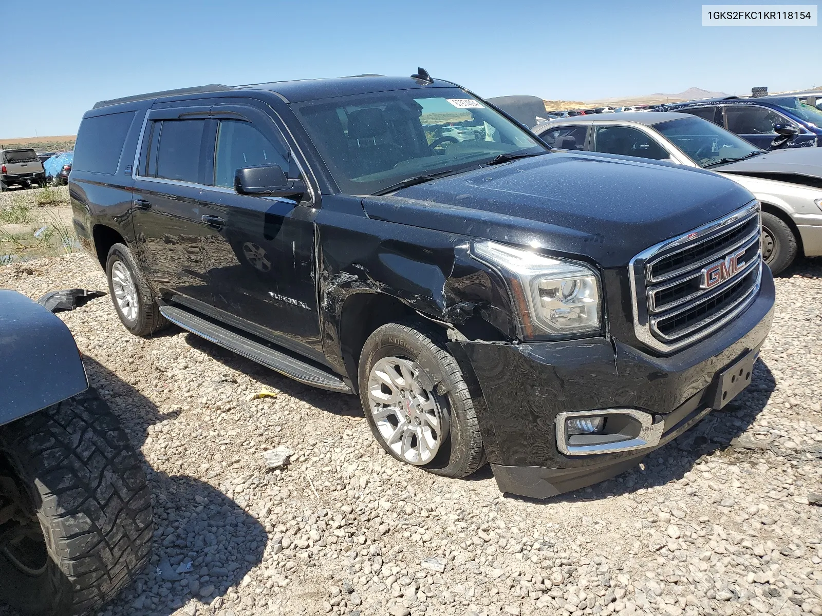 1GKS2FKC1KR118154 2019 GMC Yukon Xl K1500 Sle