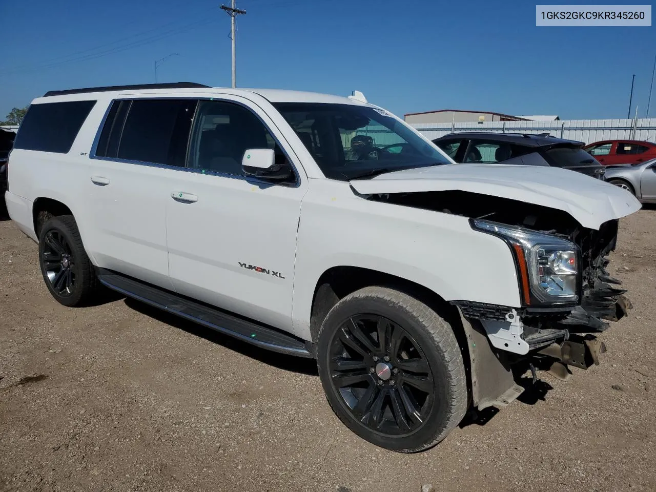 1GKS2GKC9KR345260 2019 GMC Yukon Xl K1500 Slt