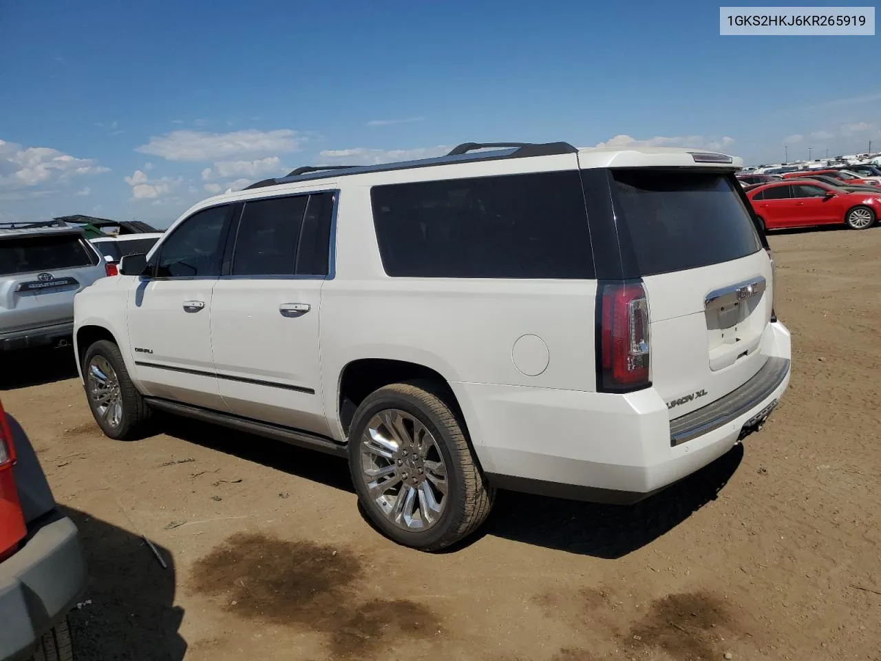 2019 GMC Yukon Xl Denali VIN: 1GKS2HKJ6KR265919 Lot: 69947864