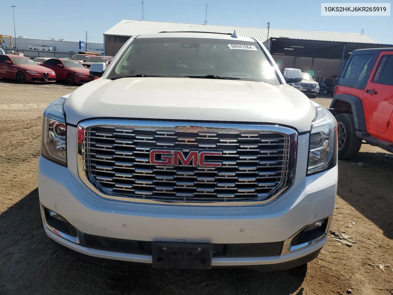 2019 GMC Yukon Xl Denali VIN: 1GKS2HKJ6KR265919 Lot: 69947864