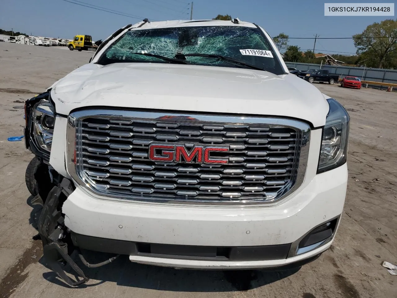 2019 GMC Yukon Denali VIN: 1GKS1CKJ7KR194428 Lot: 71191064