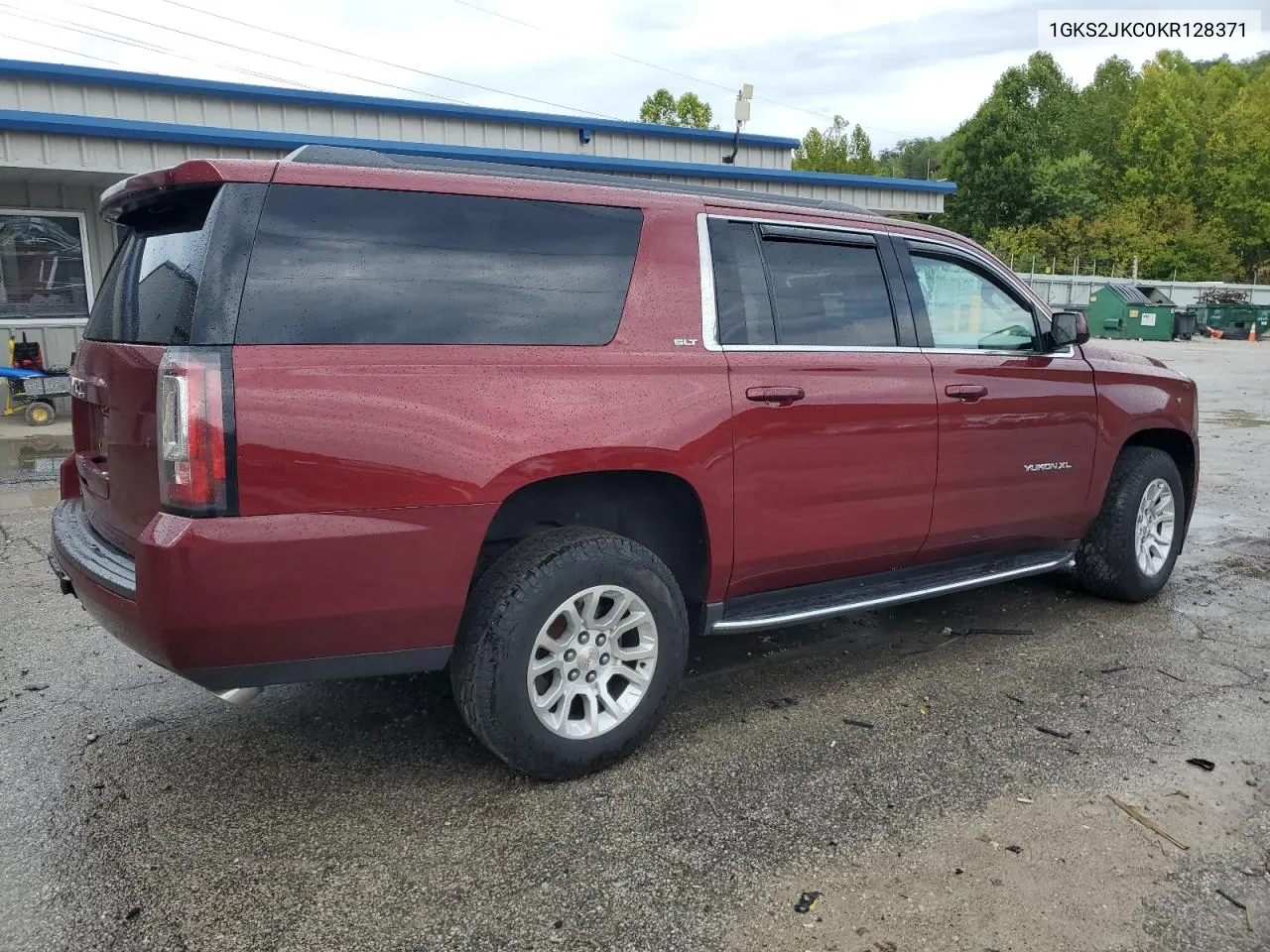 2019 GMC Yukon Xl K1500 Slt VIN: 1GKS2JKC0KR128371 Lot: 72687234