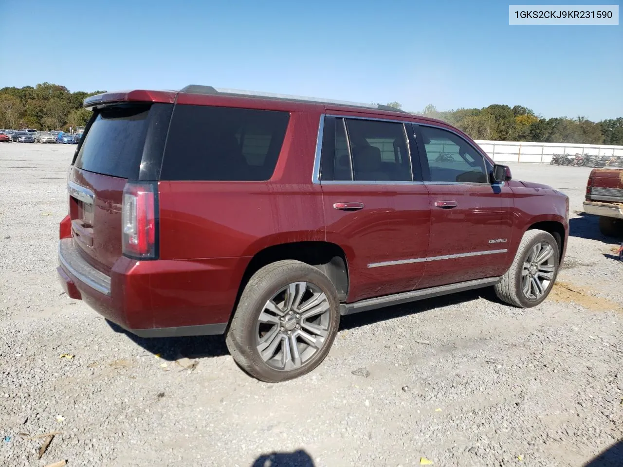 2019 GMC Yukon Denali VIN: 1GKS2CKJ9KR231590 Lot: 73345954