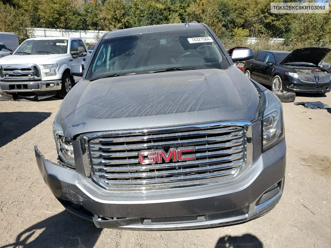 1GKS2BKC8KR103093 2019 GMC Yukon Slt