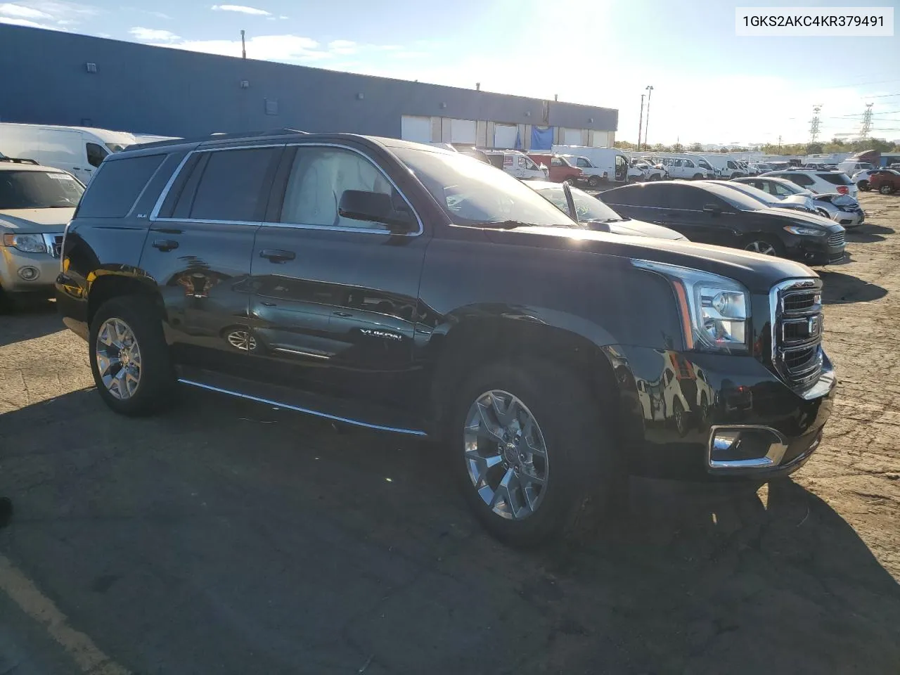 2019 GMC Yukon Sle VIN: 1GKS2AKC4KR379491 Lot: 74793034