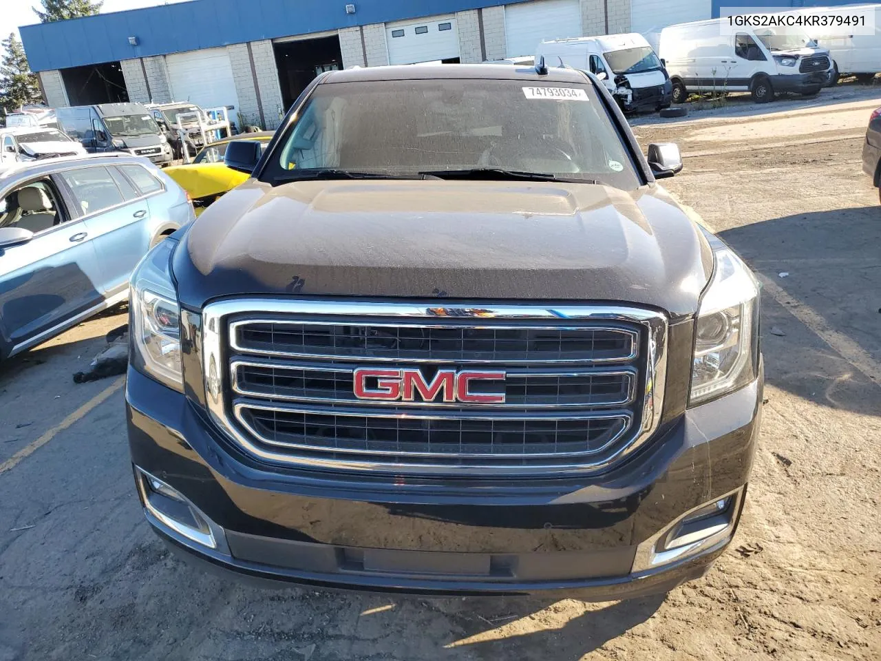 2019 GMC Yukon Sle VIN: 1GKS2AKC4KR379491 Lot: 74793034