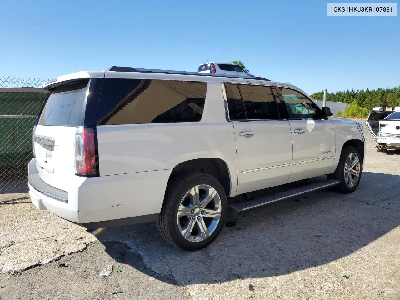 2019 GMC Yukon Xl Denali VIN: 1GKS1HKJ3KR107881 Lot: 75206064