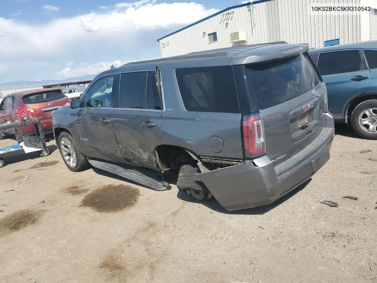 2019 GMC Yukon Slt VIN: 1GKS2BKC5KR310542 Lot: 75235994