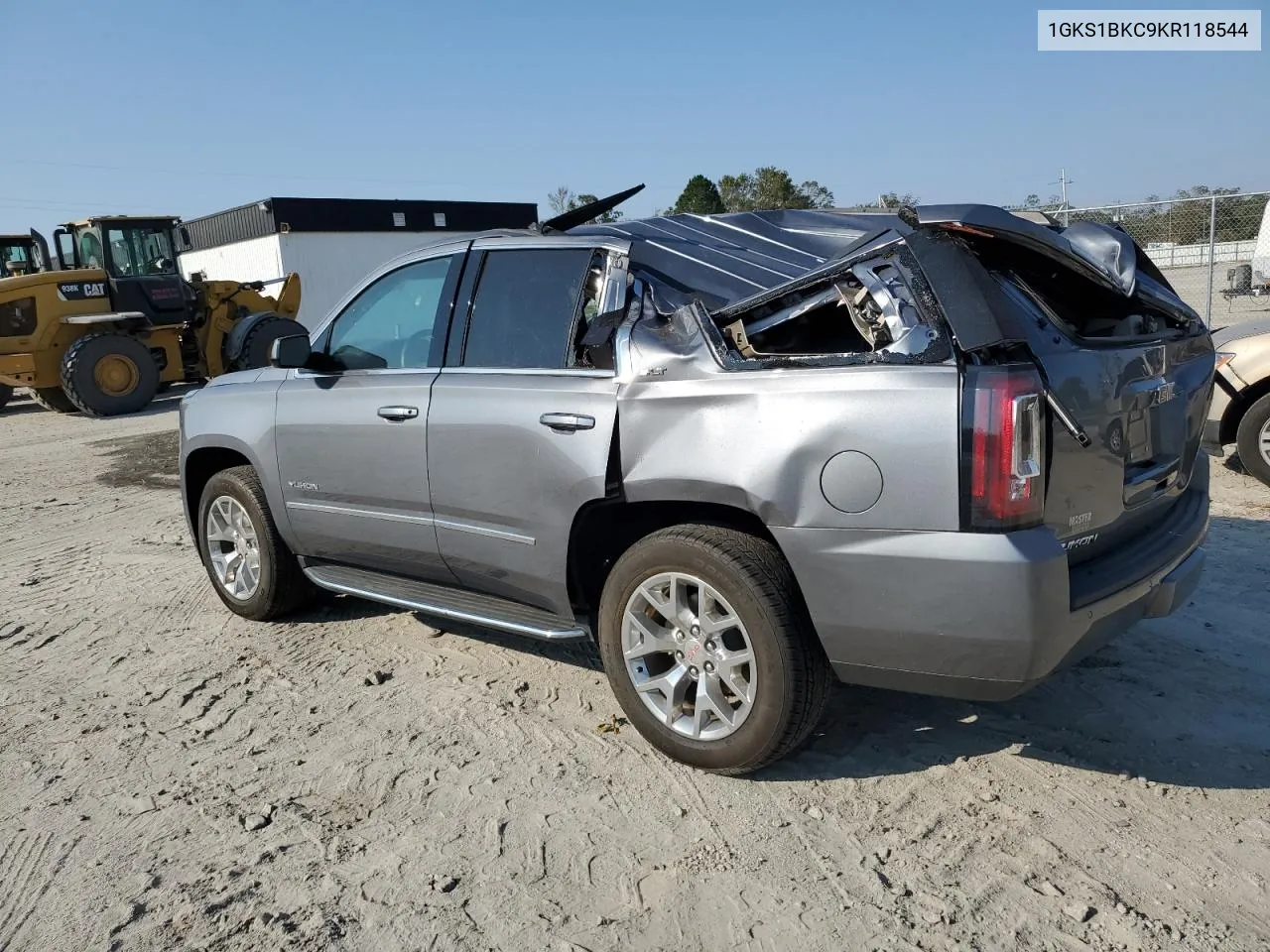 2019 GMC Yukon Slt VIN: 1GKS1BKC9KR118544 Lot: 75508794