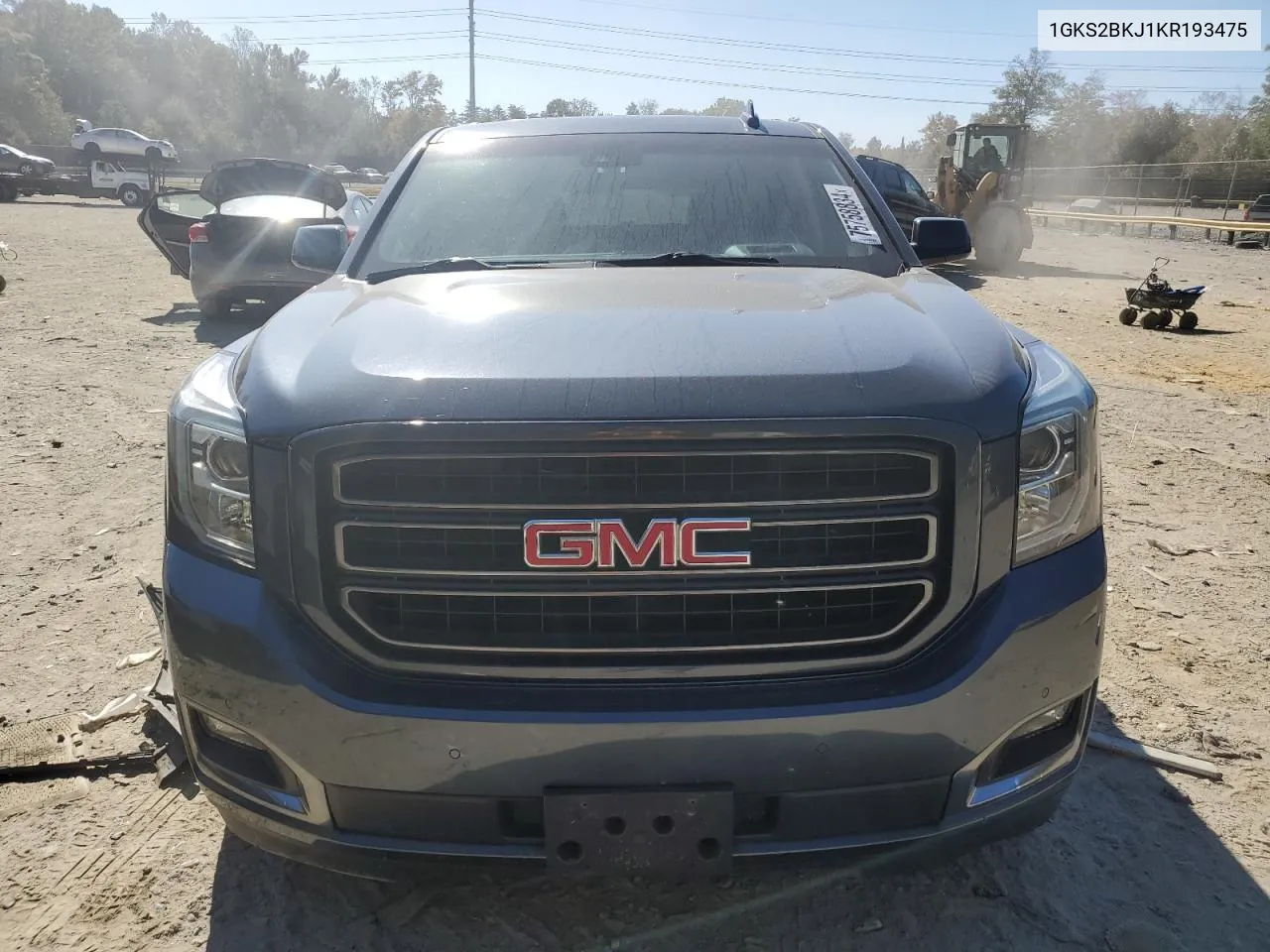 2019 GMC Yukon Slt VIN: 1GKS2BKJ1KR193475 Lot: 75758834