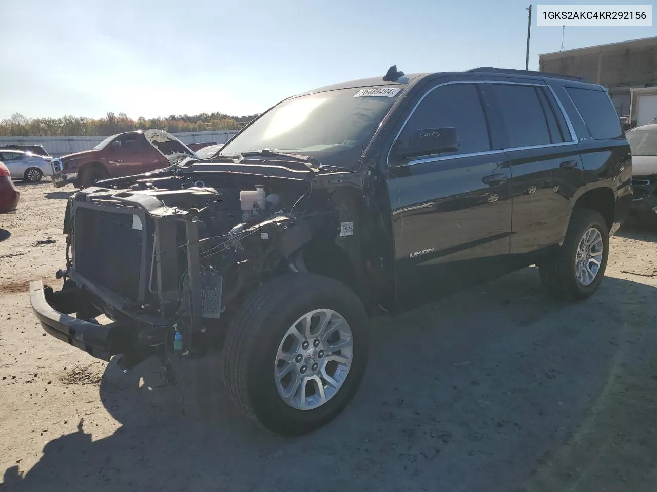 1GKS2AKC4KR292156 2019 GMC Yukon Sle