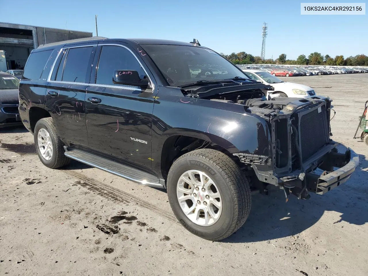 1GKS2AKC4KR292156 2019 GMC Yukon Sle