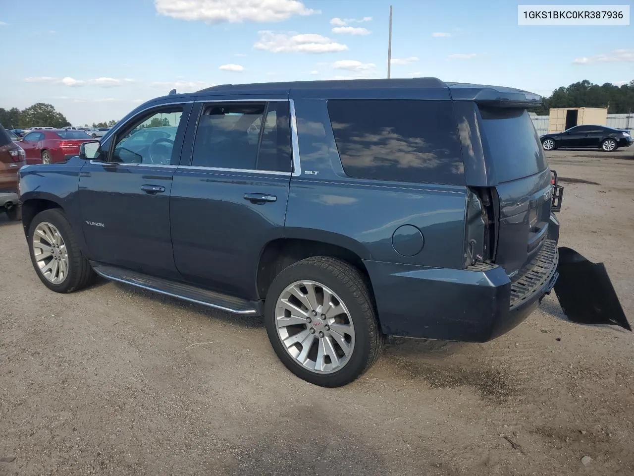 2019 GMC Yukon Slt VIN: 1GKS1BKC0KR387936 Lot: 77191904