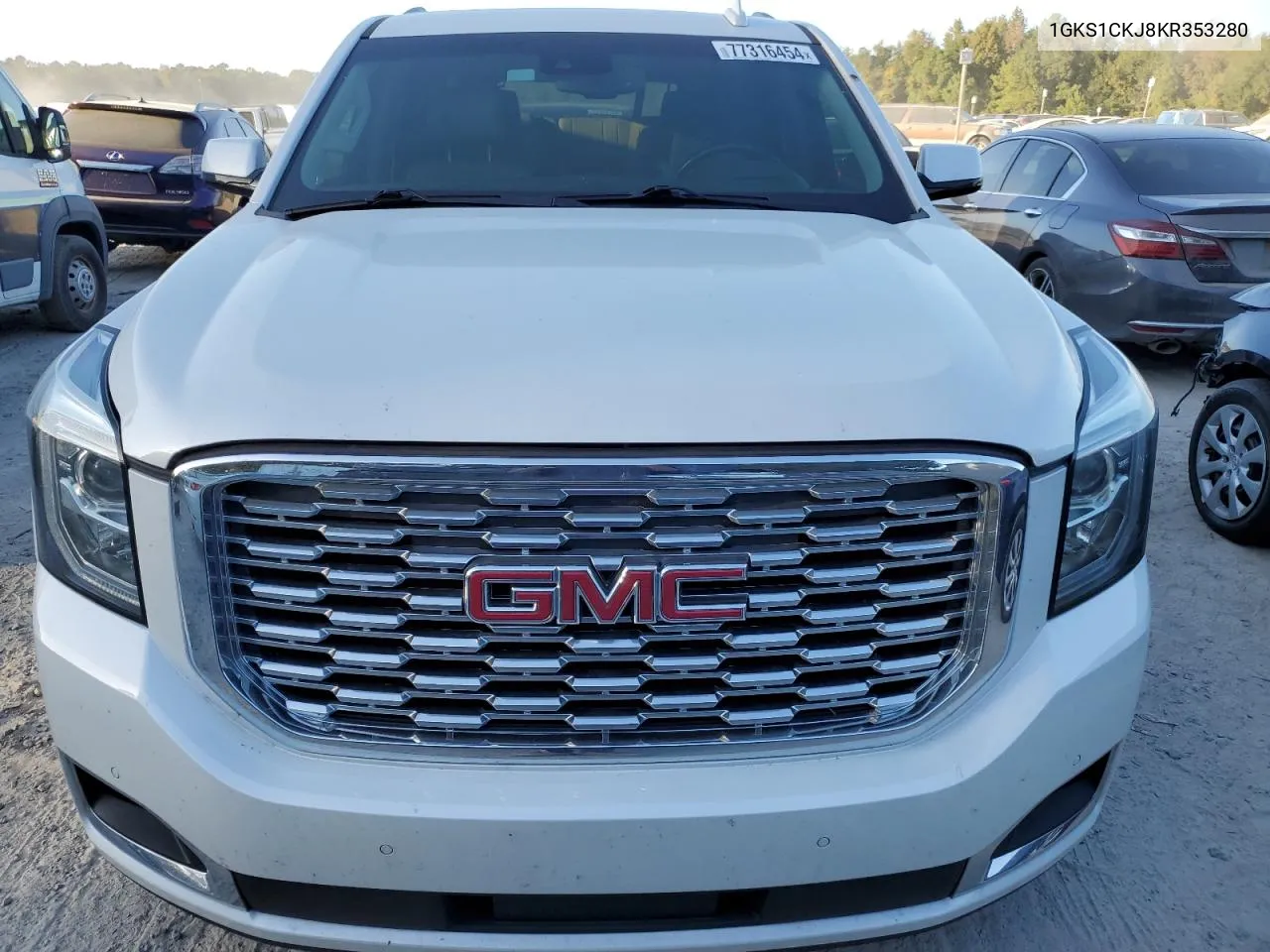 1GKS1CKJ8KR353280 2019 GMC Yukon Denali