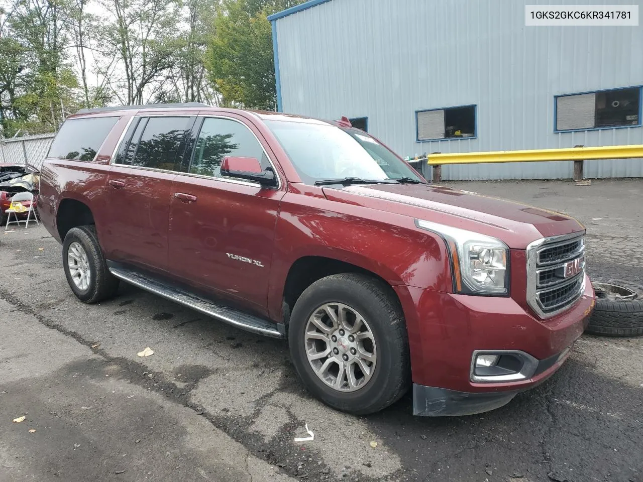 1GKS2GKC6KR341781 2019 GMC Yukon Xl K1500 Slt