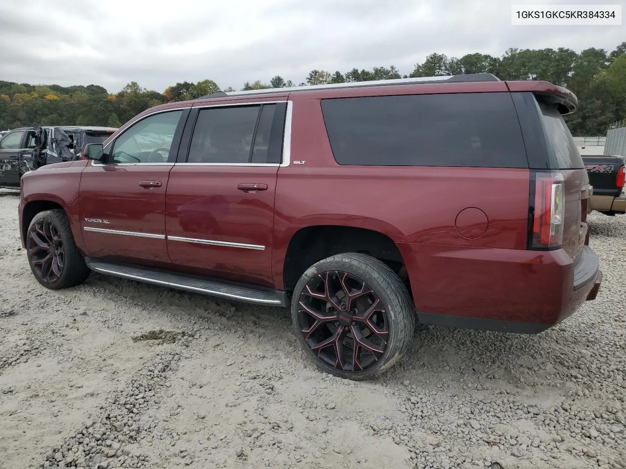 2019 GMC Yukon Xl C1500 Slt VIN: 1GKS1GKC5KR384334 Lot: 78101604