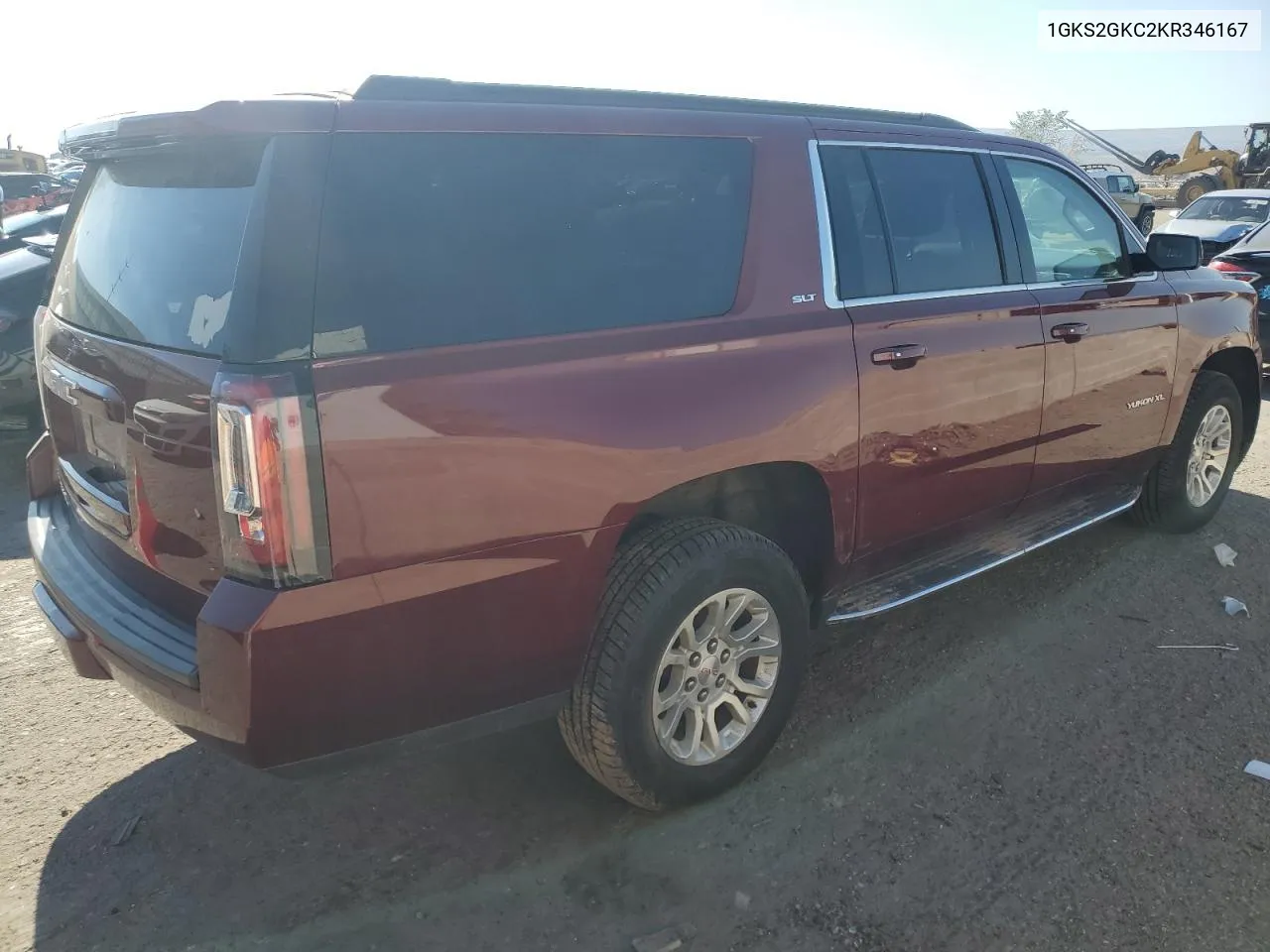 2019 GMC Yukon Xl K1500 Slt VIN: 1GKS2GKC2KR346167 Lot: 79496764