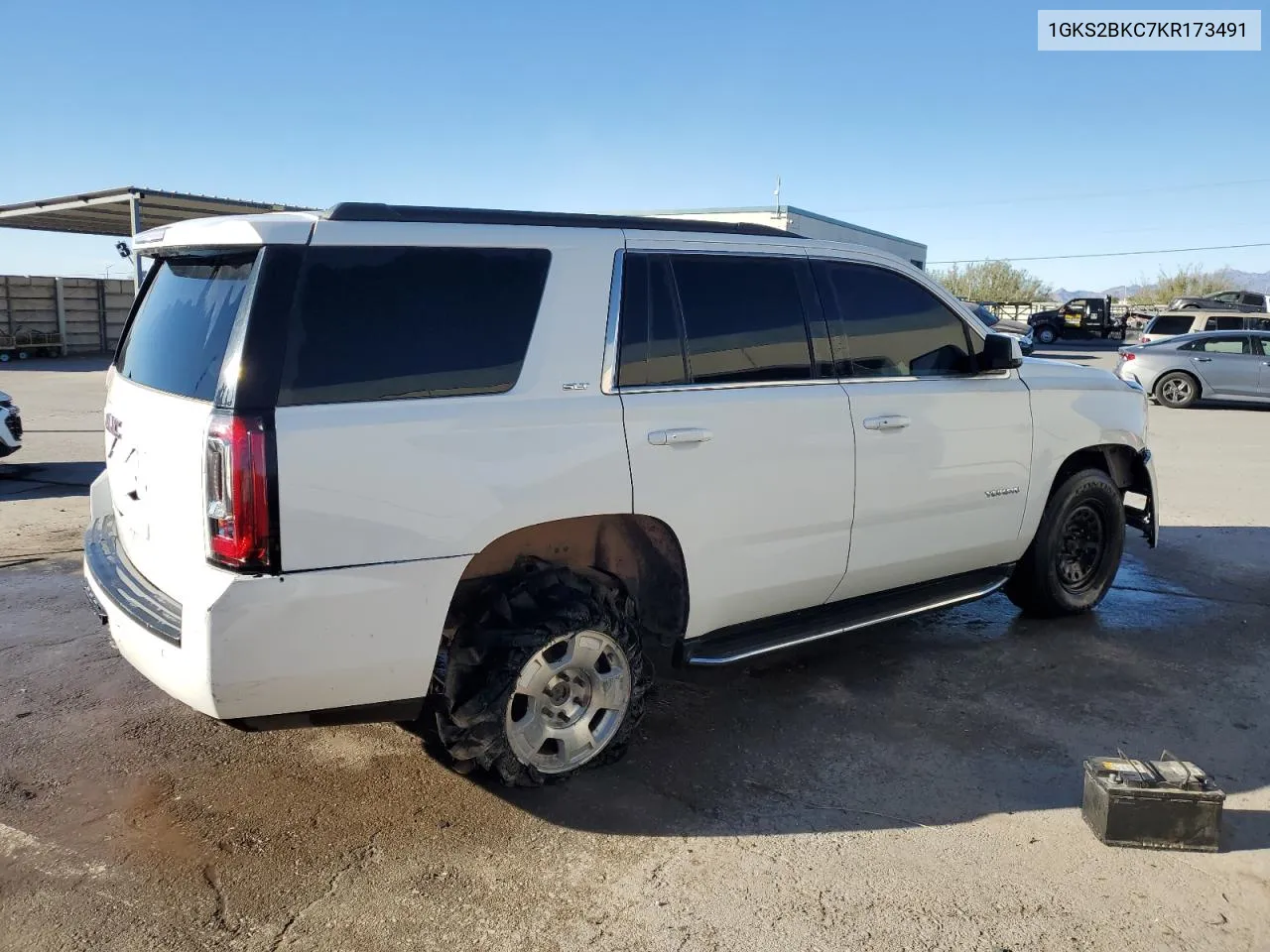 2019 GMC Yukon Slt VIN: 1GKS2BKC7KR173491 Lot: 79570704