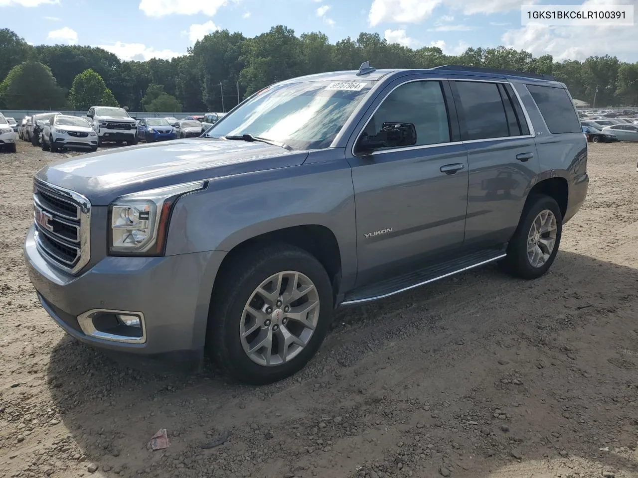 2020 GMC Yukon Slt VIN: 1GKS1BKC6LR100391 Lot: 59067964