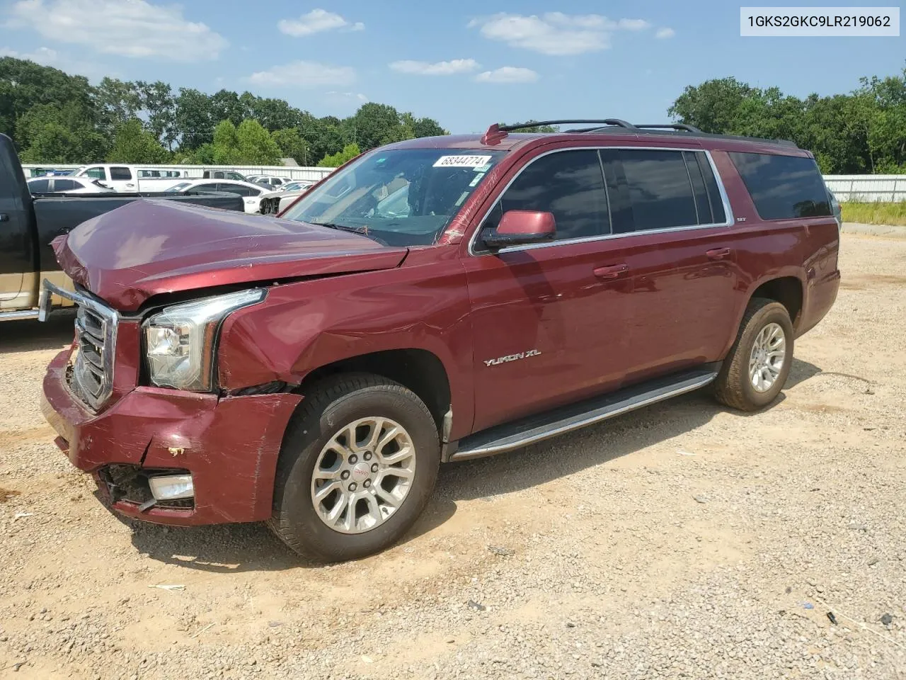 2020 GMC Yukon Xl K1500 Slt VIN: 1GKS2GKC9LR219062 Lot: 68344774