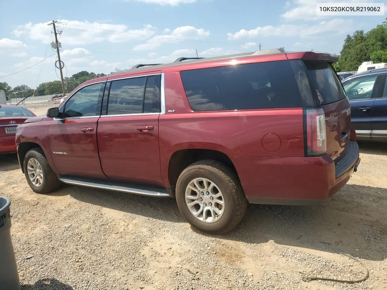 2020 GMC Yukon Xl K1500 Slt VIN: 1GKS2GKC9LR219062 Lot: 68344774