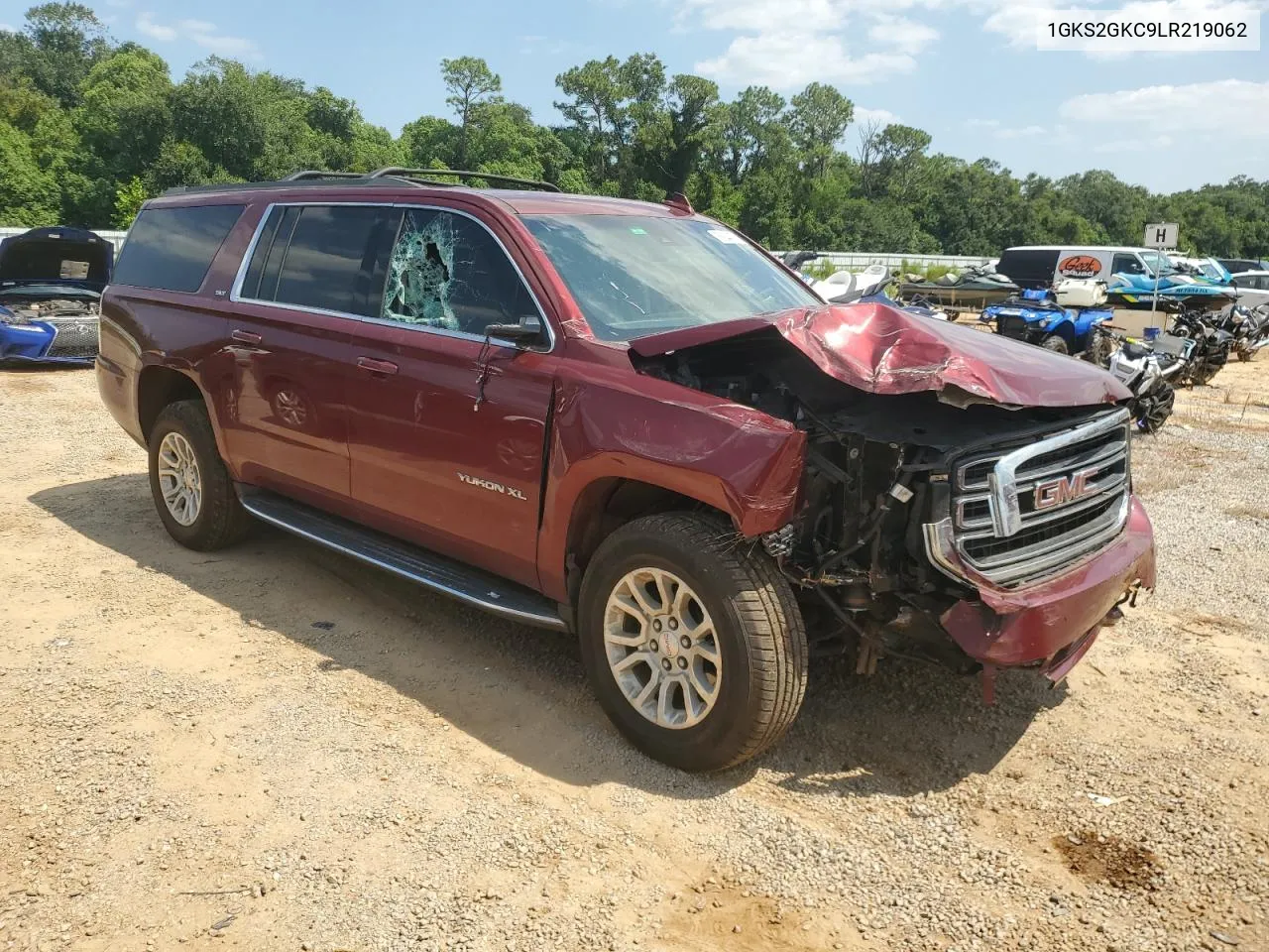 2020 GMC Yukon Xl K1500 Slt VIN: 1GKS2GKC9LR219062 Lot: 68344774