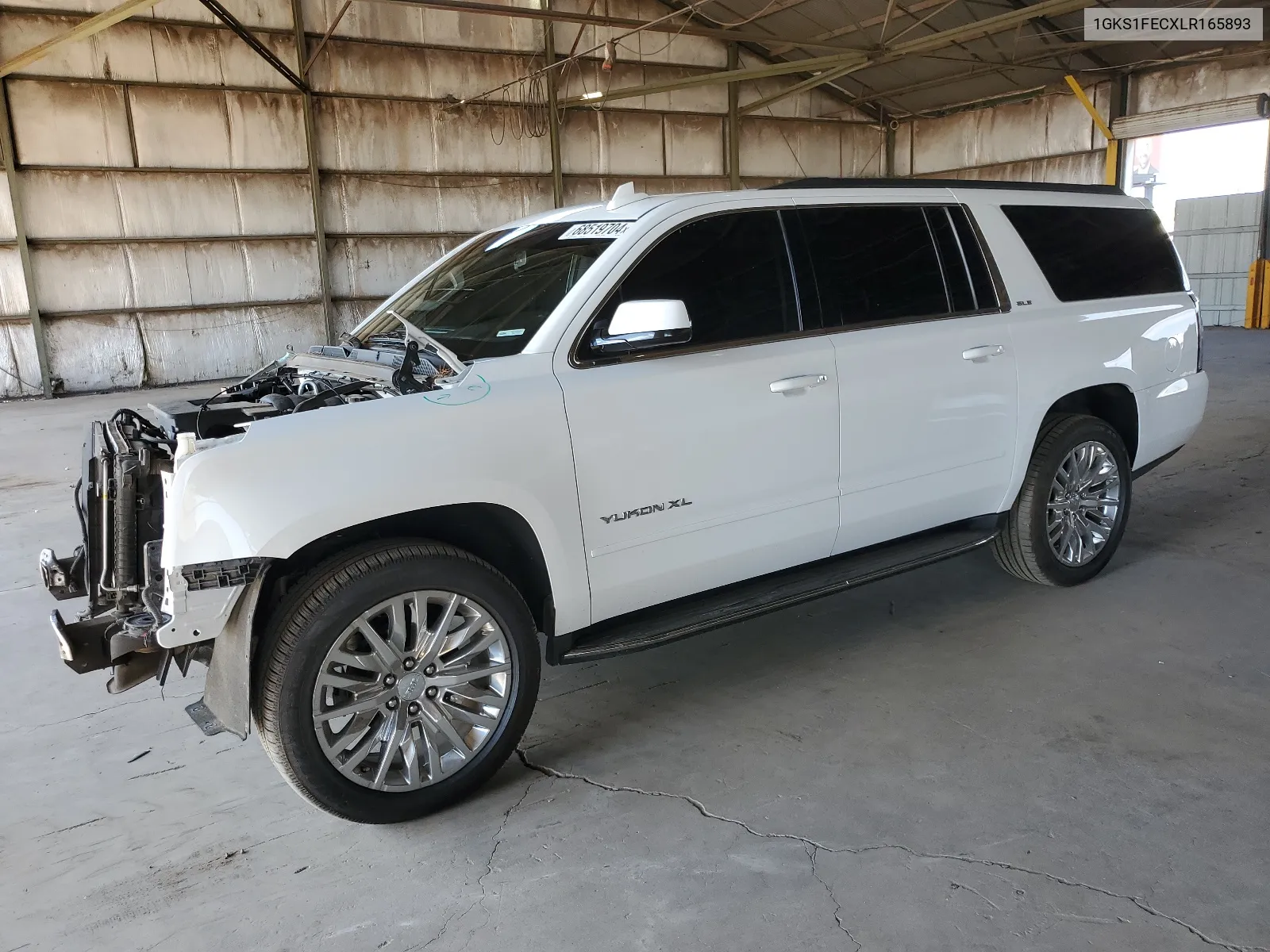 2020 GMC Yukon Xl C1500 Sle VIN: 1GKS1FECXLR165893 Lot: 68519704