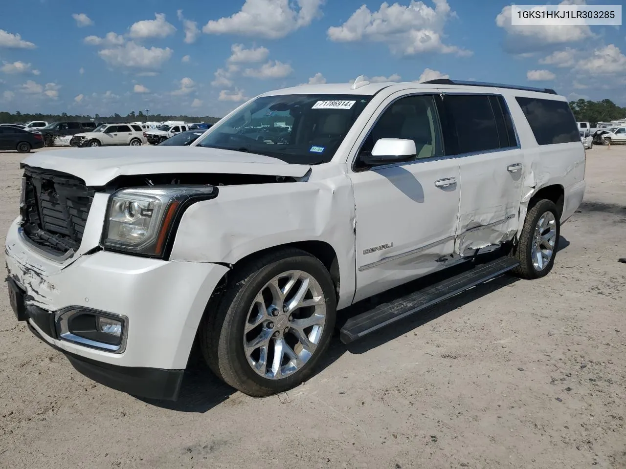 2020 GMC Yukon Xl Denali VIN: 1GKS1HKJ1LR303285 Lot: 71786914