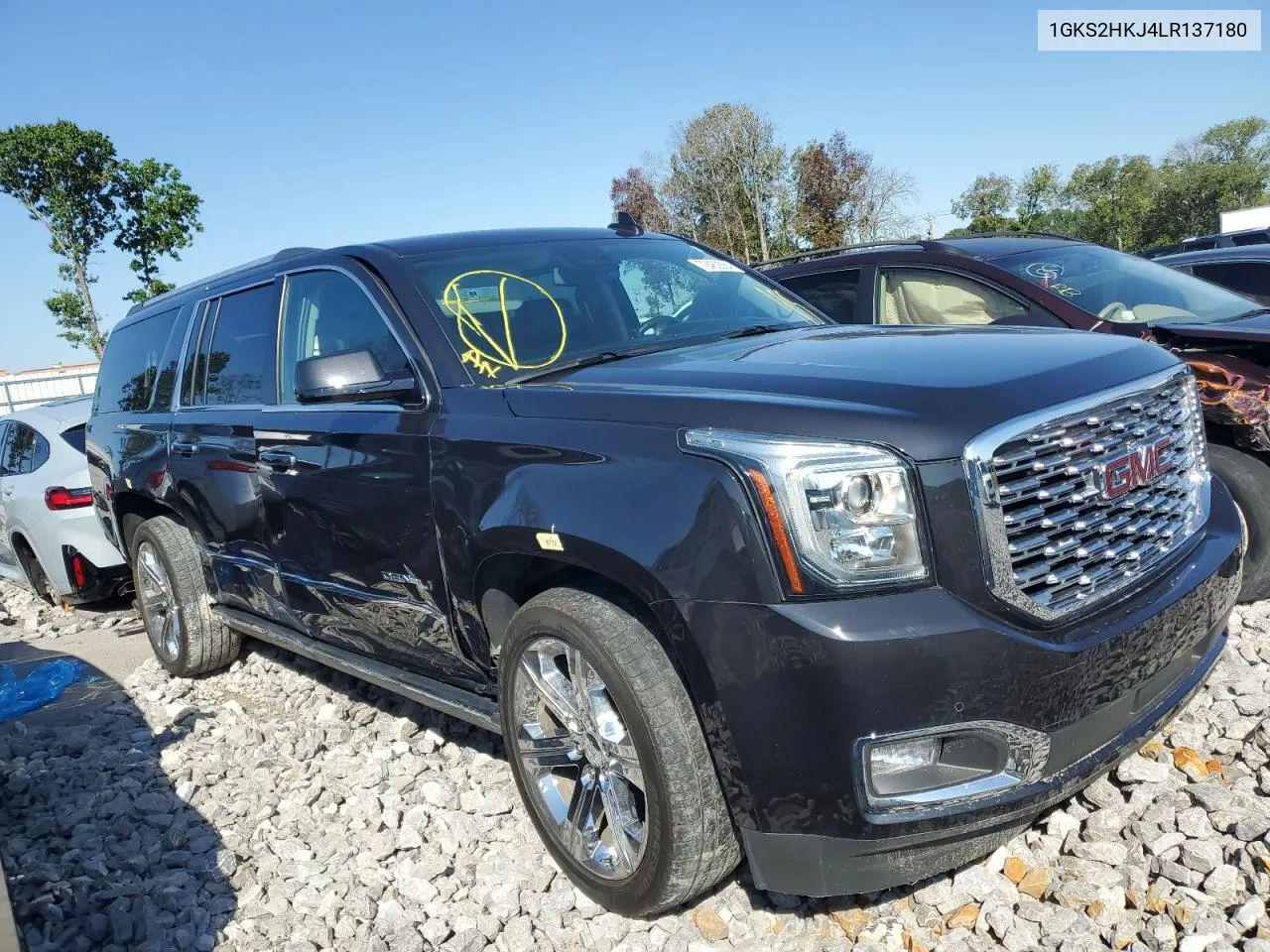 2020 GMC Yukon Xl Denali VIN: 1GKS2HKJ4LR137180 Lot: 72460584