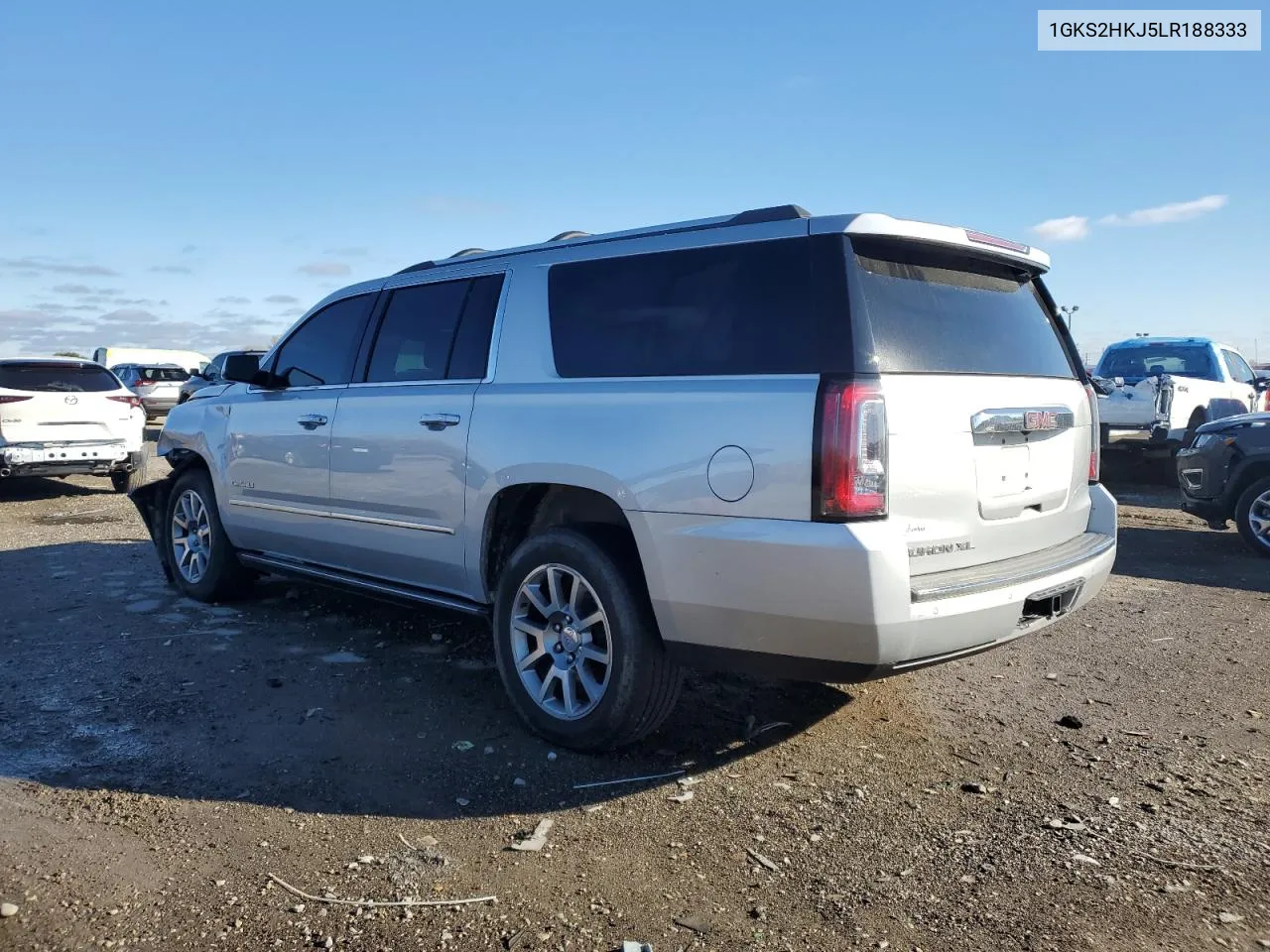 2020 GMC Yukon Xl Denali VIN: 1GKS2HKJ5LR188333 Lot: 73966014