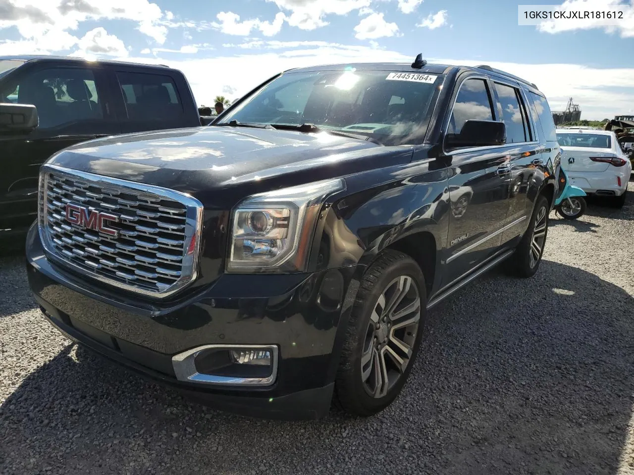 2020 GMC Yukon Denali VIN: 1GKS1CKJXLR181612 Lot: 74451364