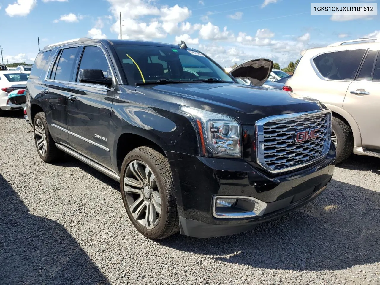 2020 GMC Yukon Denali VIN: 1GKS1CKJXLR181612 Lot: 74451364