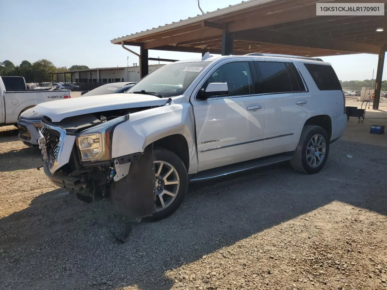 2020 GMC Yukon Denali VIN: 1GKS1CKJ6LR170901 Lot: 76034594