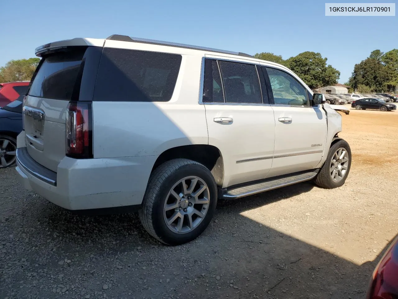 2020 GMC Yukon Denali VIN: 1GKS1CKJ6LR170901 Lot: 76034594