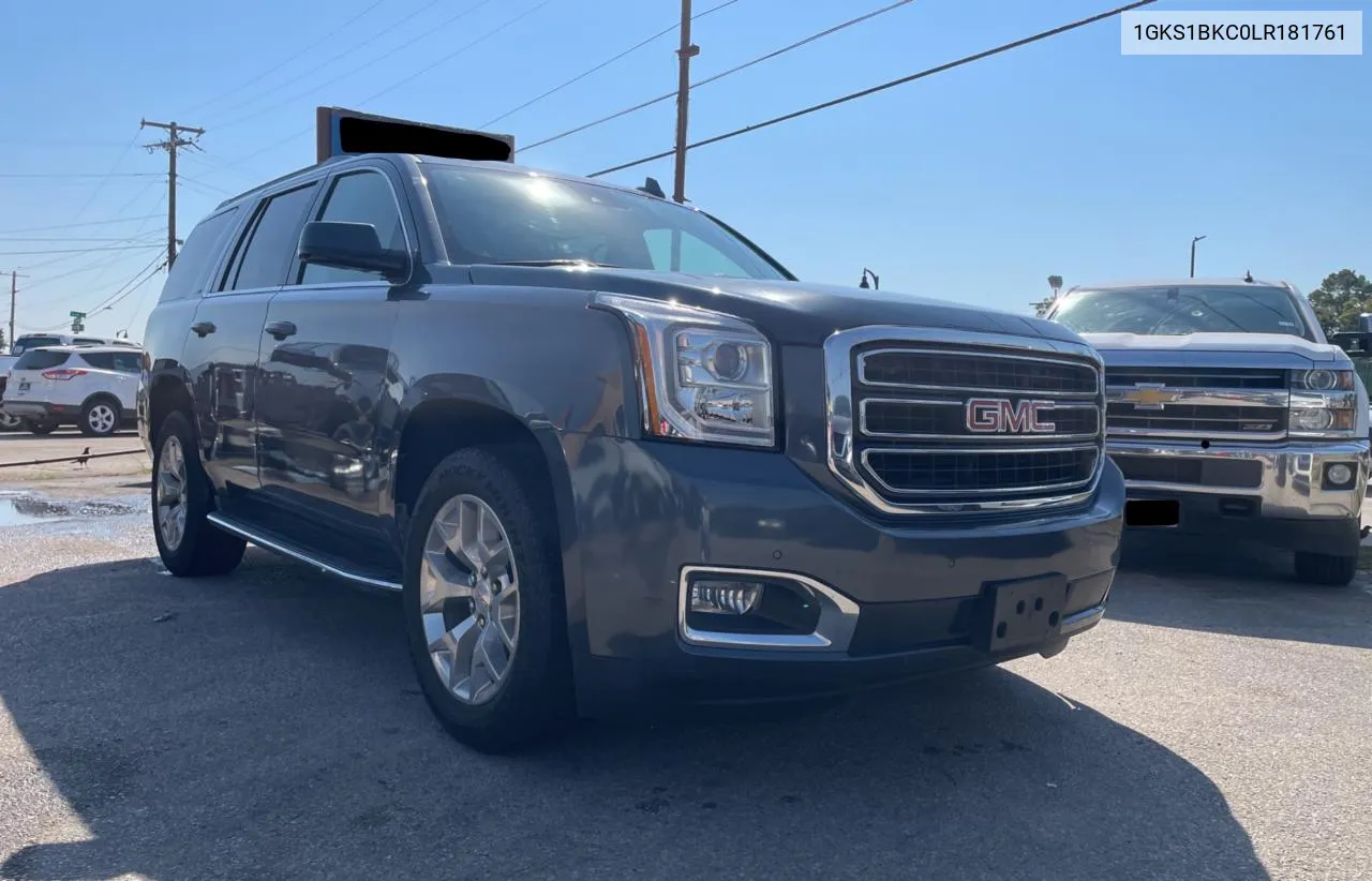 2020 GMC Yukon Slt VIN: 1GKS1BKC0LR181761 Lot: 76533964