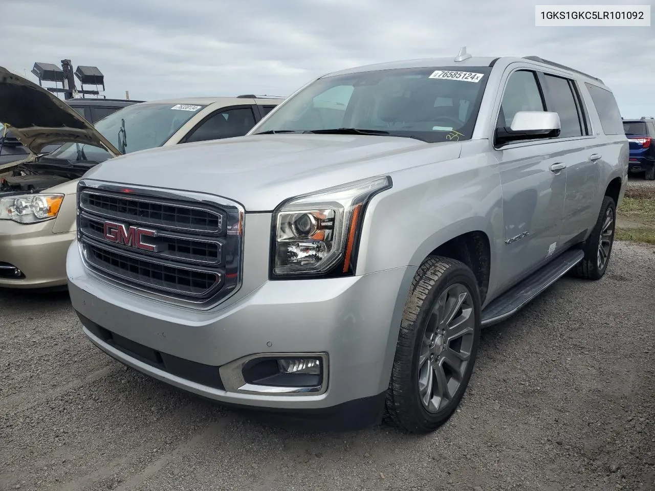 2020 GMC Yukon Xl C1500 Slt VIN: 1GKS1GKC5LR101092 Lot: 76585124