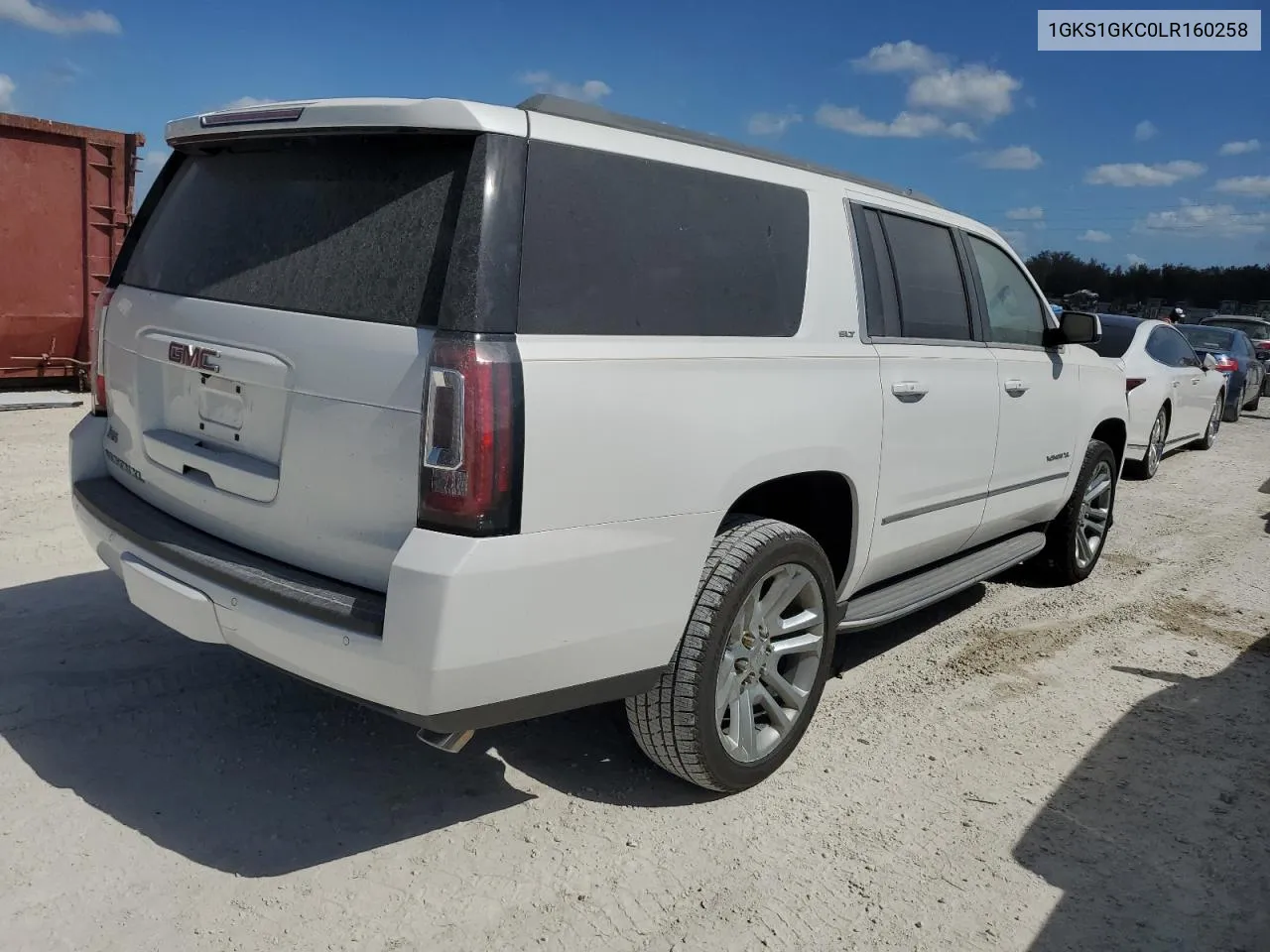 1GKS1GKC0LR160258 2020 GMC Yukon Xl C1500 Slt