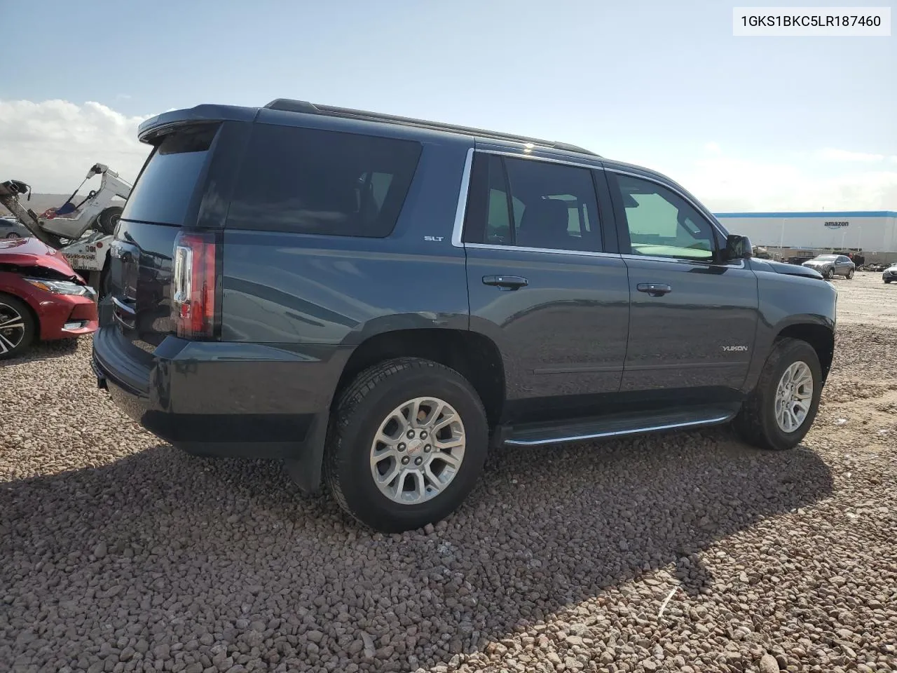 2020 GMC Yukon Slt VIN: 1GKS1BKC5LR187460 Lot: 76841464