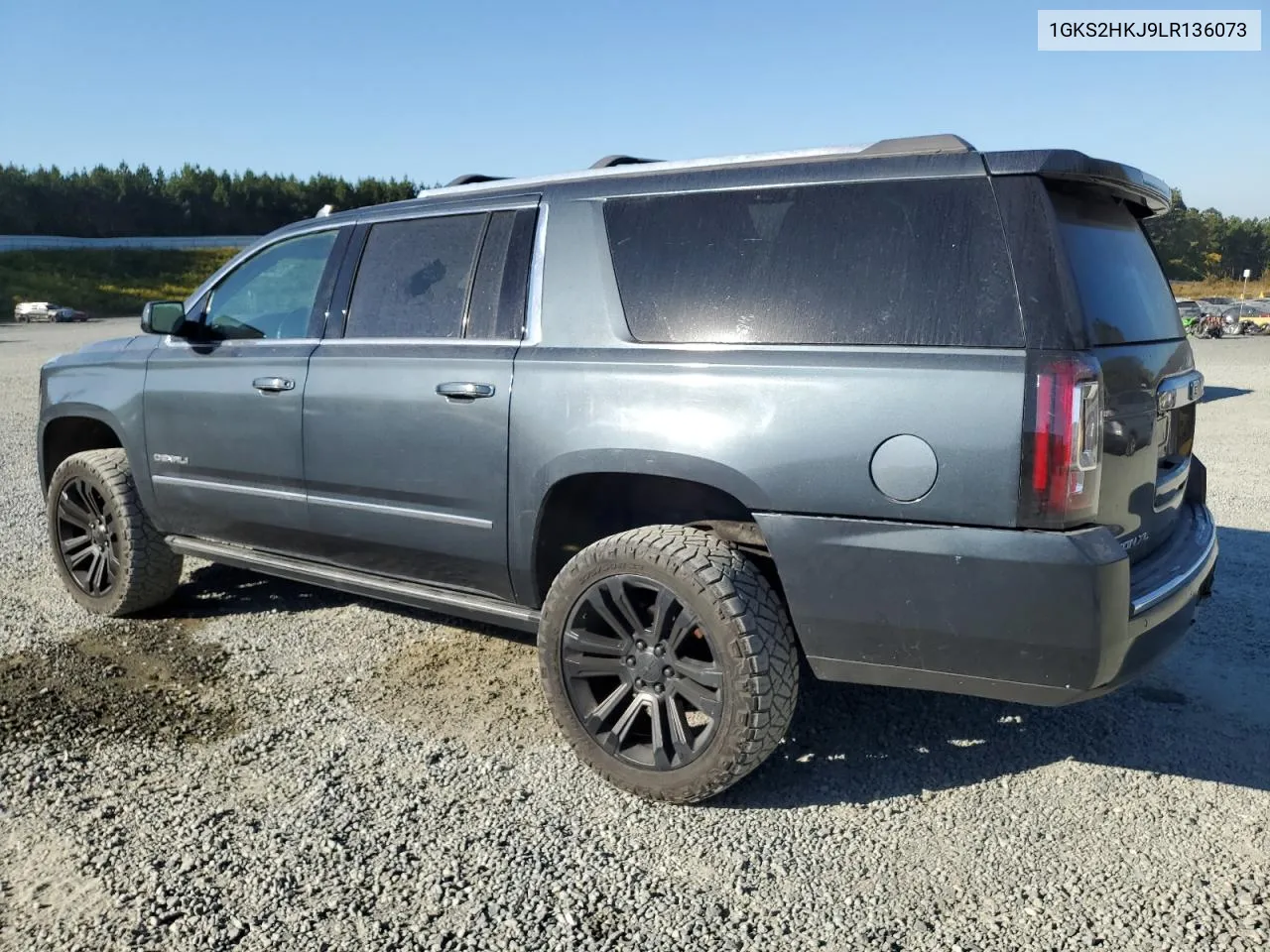 2020 GMC Yukon Xl Denali VIN: 1GKS2HKJ9LR136073 Lot: 77468744