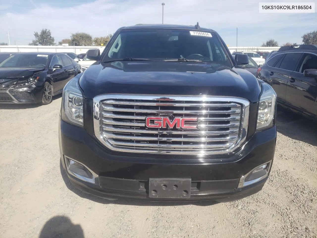 2020 GMC Yukon Xl C1500 Slt VIN: 1GKS1GKC9LR186504 Lot: 77565634