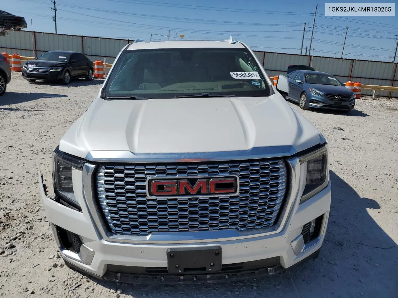 2021 GMC Yukon Xl Denali VIN: 1GKS2JKL4MR180265 Lot: 56563304