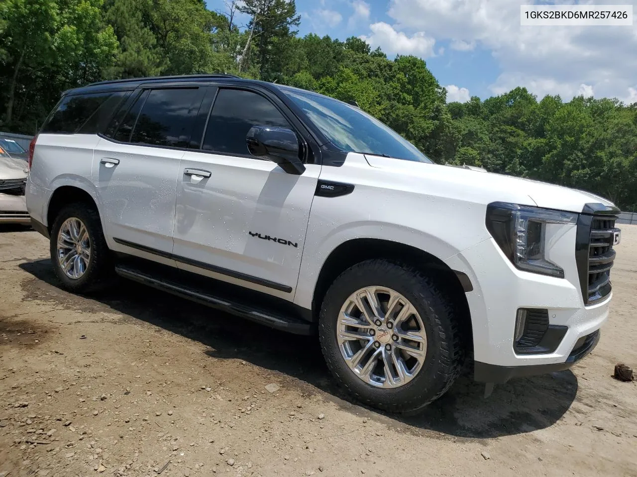 2021 GMC Yukon Slt VIN: 1GKS2BKD6MR257426 Lot: 60225054