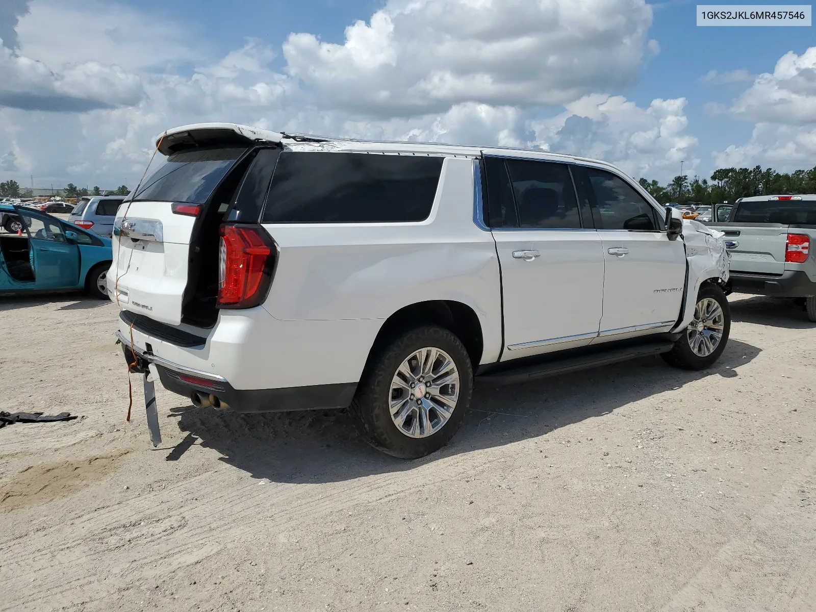 2021 GMC Yukon Xl Denali VIN: 1GKS2JKL6MR457546 Lot: 61904124