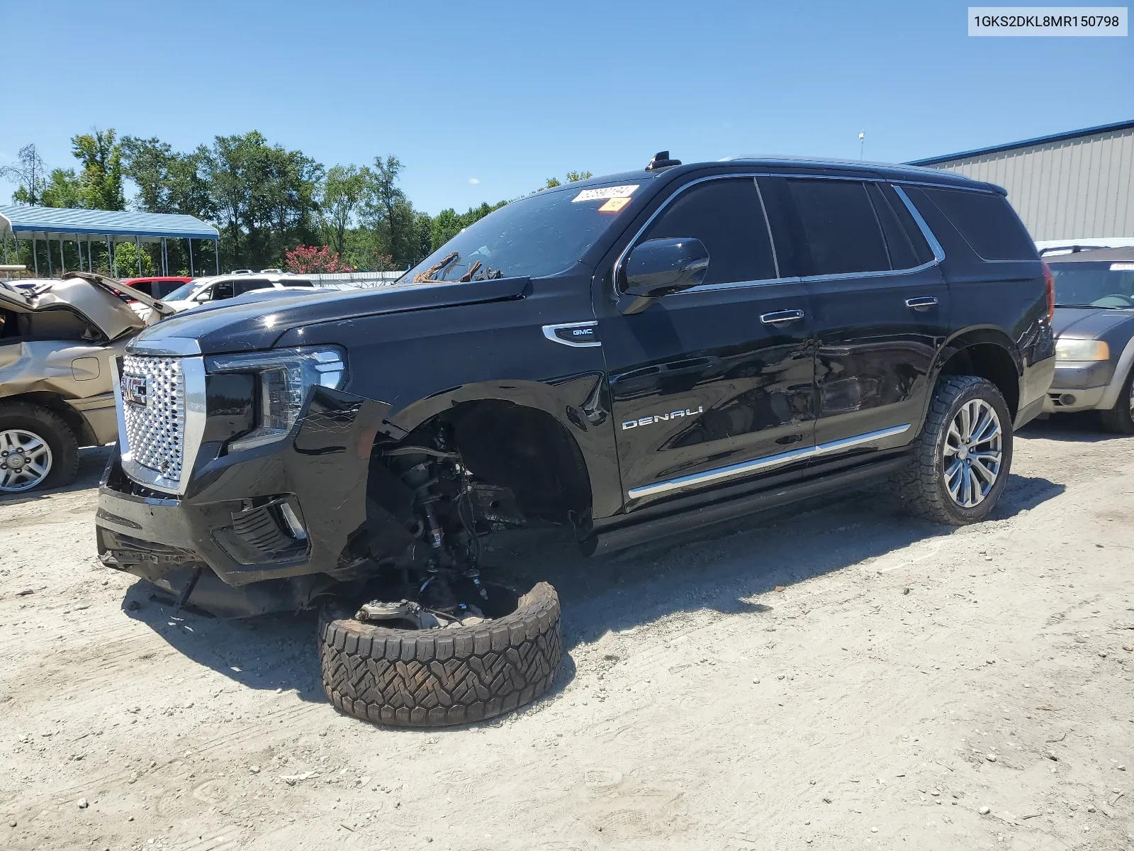 2021 GMC Yukon Denali VIN: 1GKS2DKL8MR150798 Lot: 62890194