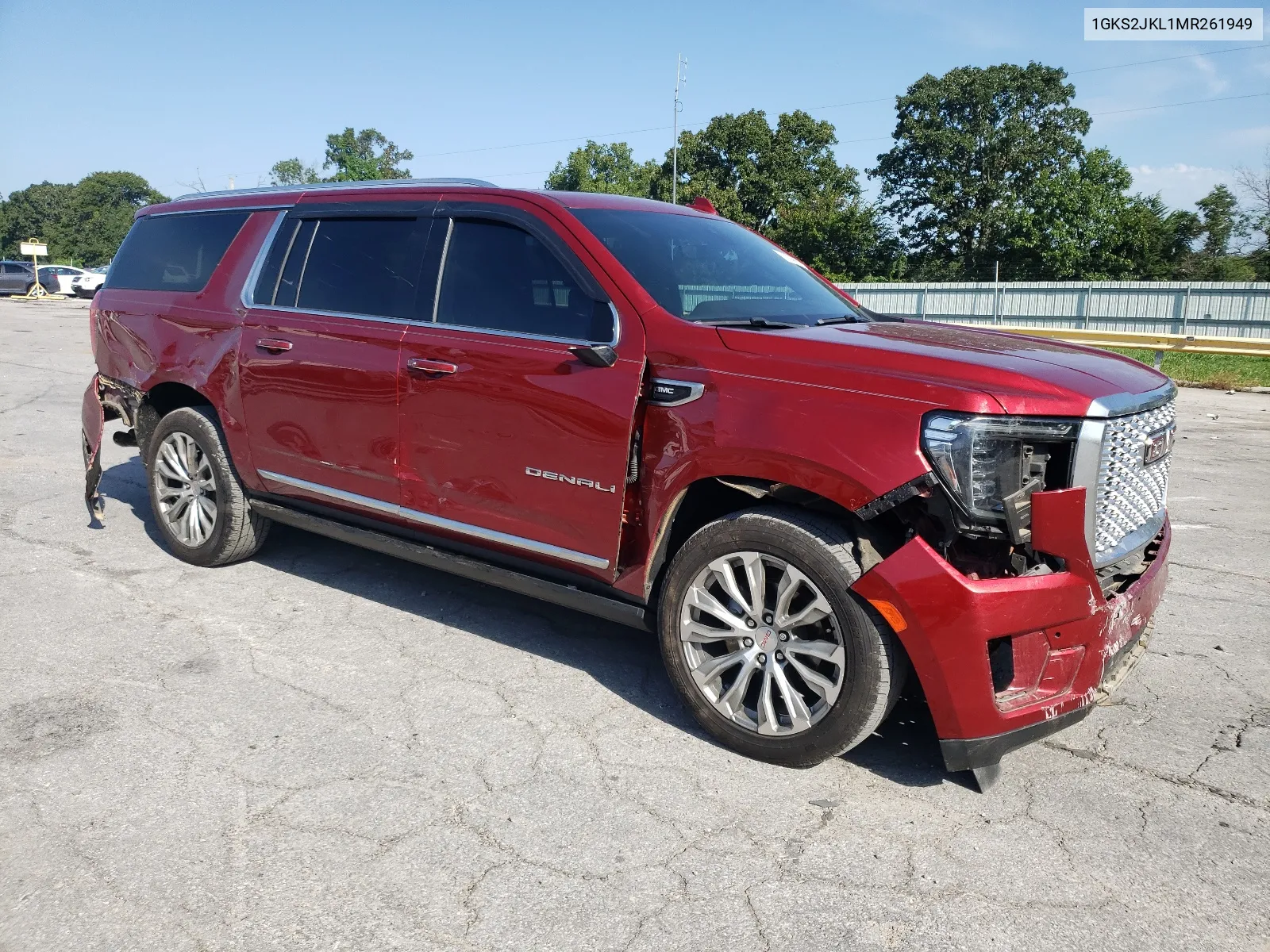 2021 GMC Yukon Xl Denali VIN: 1GKS2JKL1MR261949 Lot: 65549914