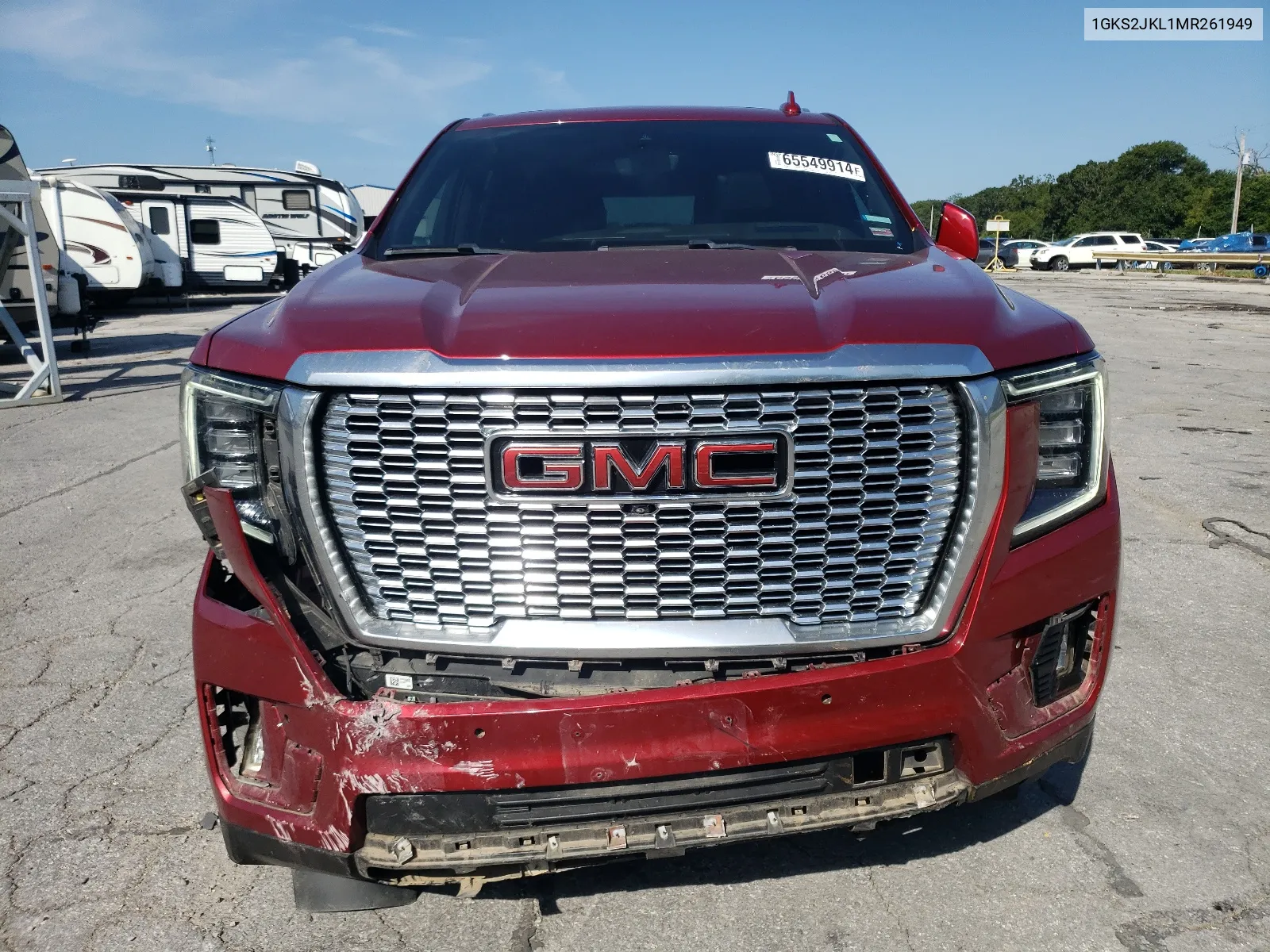 2021 GMC Yukon Xl Denali VIN: 1GKS2JKL1MR261949 Lot: 65549914