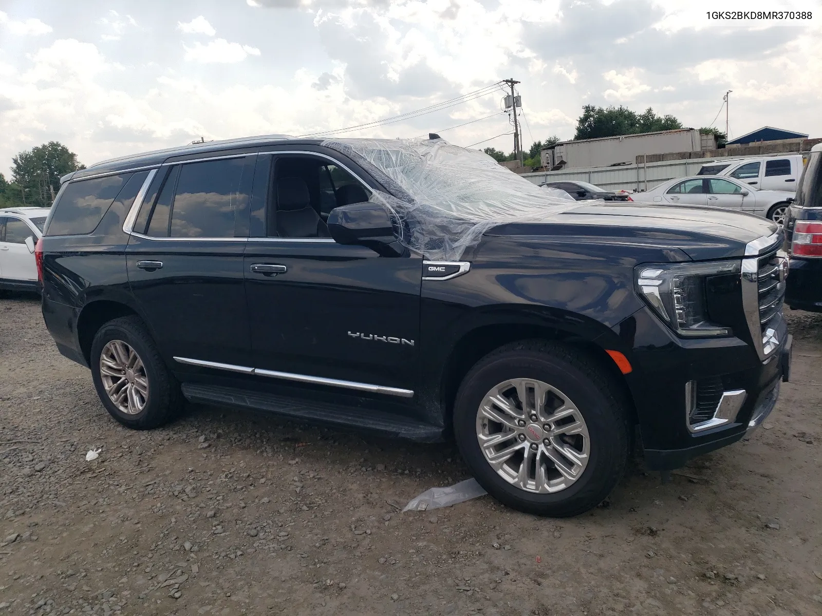 2021 GMC Yukon Slt VIN: 1GKS2BKD8MR370388 Lot: 65611474