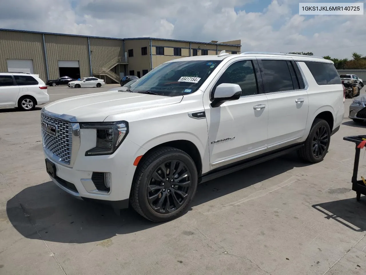 2021 GMC Yukon Xl Denali VIN: 1GKS1JKL6MR140725 Lot: 69417154