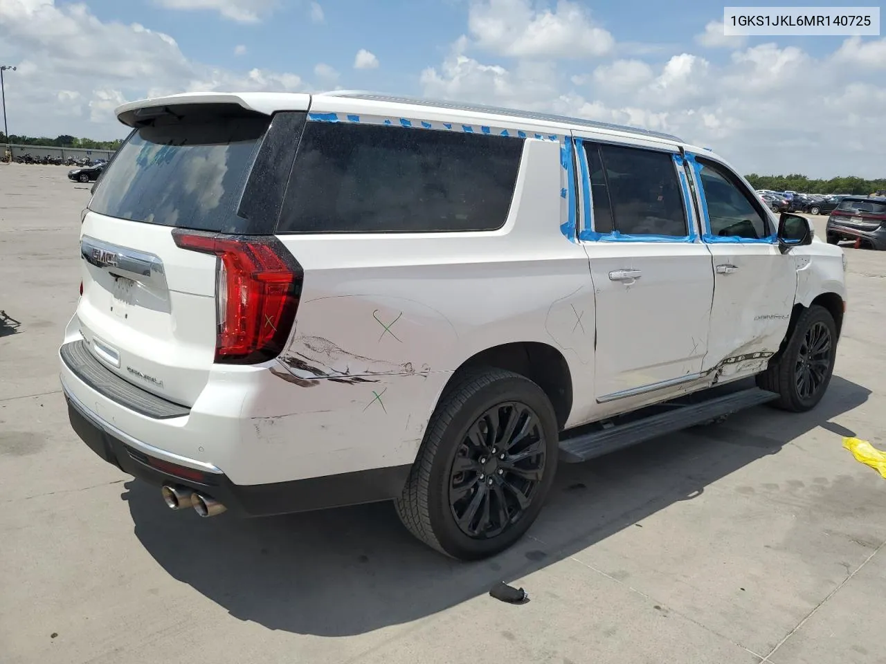 2021 GMC Yukon Xl Denali VIN: 1GKS1JKL6MR140725 Lot: 69417154