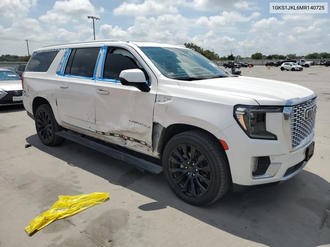 2021 GMC Yukon Xl Denali VIN: 1GKS1JKL6MR140725 Lot: 69417154